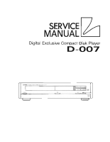 Luxman D-007-Service-Manual